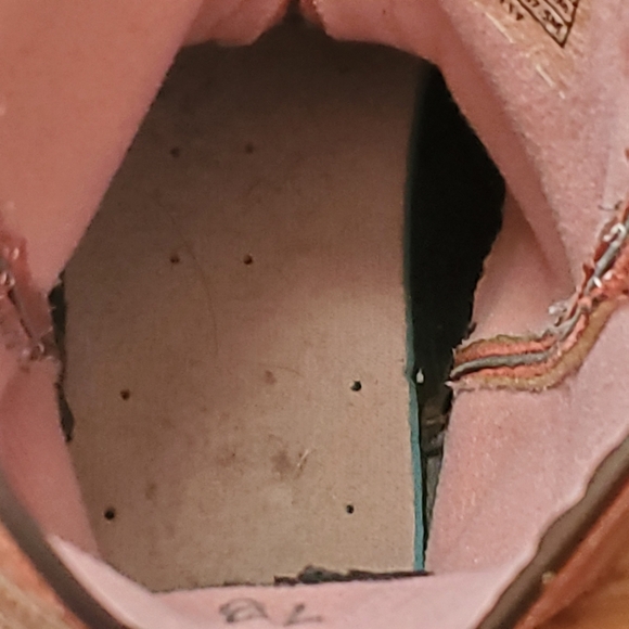 ARIAT FATBABY 7B. LEATHER WESTERN WOMEN BOOT. - Picture 8 of 12